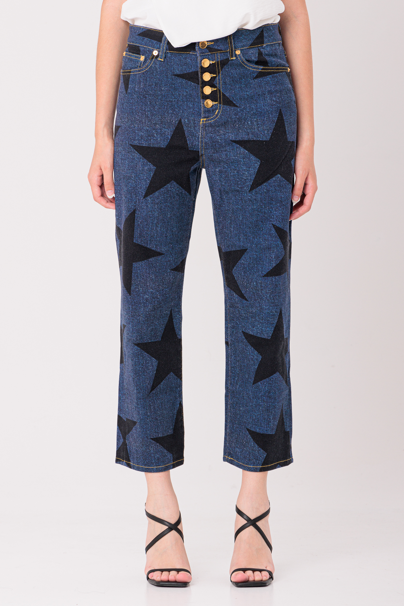 Rossano Perini LOOSE ART. DENIMSTARBLK